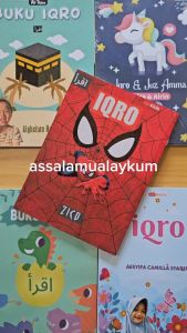 Buku Kitab Iqro & Juz Amma Anak Custom Nama & Foto Anak - Ukuran Besar A5 COVER custom