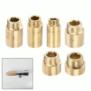 Drinking Water Connector Brass Tap Extension Cooling Systems Easy Installation Hot And Cold Water Standardized Size