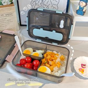 PINTIAN | Heat-Resistant Compartmentalized Portable Lunch Box