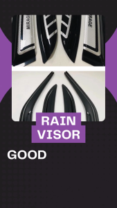 Toyota Wigo 2012 to 2018 2019 2020 2021 2022 Milky White Rain Visor Window Guard Shield /IM