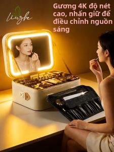LIUZHE | Túi Đựng Mỹ Phẩm Du Lịch Sang Trọng Dung Lượng Lớn