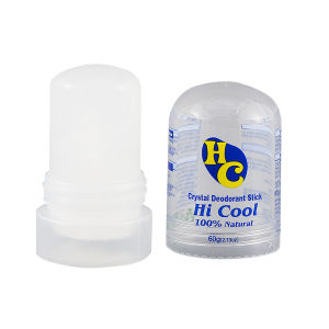 60g Natural Alum Crystal Deodorant Stick for Women & Men – Potassium Alum Stone for Odor ControlNon-Sticky Mineral Rock Design
