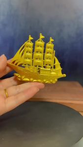 Smooth Sailing Metal Craft Decoration
