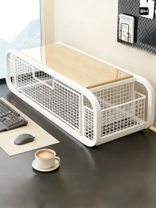 MUGG | Monitor Riser Drawer Organizer Desk