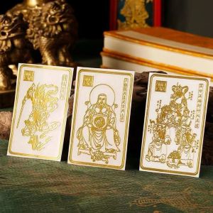Metal Stickers Wu Fang Five Roads Wealth God General Zhao Gongming Commander Wang Lingguan True Martial Emperor Phone Decorations