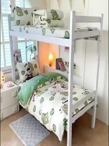 WUYINLIANGPIN | Bộ Đồ Chăn Ga Gối Bằng Cotton Dành Cho Học Sinh