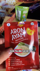 Alala Abon Mpasi Organik Travel Mini Sachet 15gr