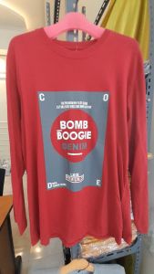 Paket 3pcs BOMBBOOGIE Lengan Panjang Motif Random | Kaos | Baju Kaos Pria Distro Terbaru 2023 Keren