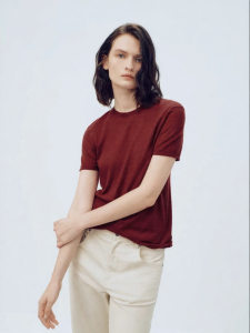 edition | Lightweight Cashmere Knit Short Sleeve T-shirt