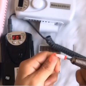 2025 Nail Drill Professional Gel Nail Polish Nail Drill 35000RPM Motor Rechargeable Portable Nail File Nail Tools