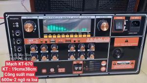 MẠCH LAO KÉO ĐÔI KT-67 DÙNG TỐT CHO THÙNG BASS 30~40~50 ĐÔI - 2 NGÕ RA LOA - Nguồn Xuyến 45V Đôi .
