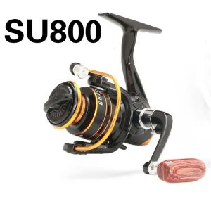 Mini 800 Series Small Spinning Fishing Reel Ultra Lightweight Metal Coil 5KG Max Drag Winter Ice Lure Saltwater Freshwater Wheel