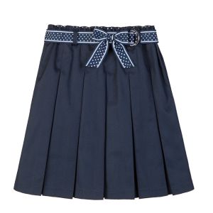 Cobalt Blue Knitted Long Sleeve Sweater for Kids College Style Autumn Winter Outerwear Soft Cotton Nylon Material V-Neck Cardigan