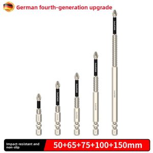 MONLEYTA | German High Hardness S2 Cross Magnetic Drill Bit Set Electric Screwdriver Anti Slip Hand Drill Strong Magnetism Hardness