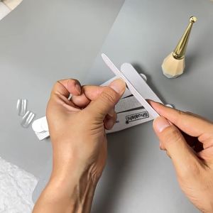 ตะไบเล็บ ทรงยอดนิยม ที่ช่างทำเล็บใช้บ่อยๆ ตะไบหยาบ บัฟฟองน้ำ ก่อนต่อเล็บเจล