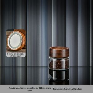 CRISTALGLASS | Coffee Bean Storage Canister Food Grade Glass