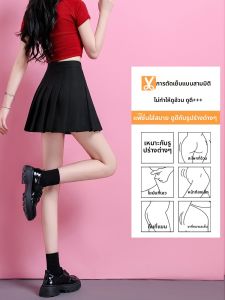 ZITENGFEI | Black Pleated Skirt For Petite Women A-Line Short High Waist