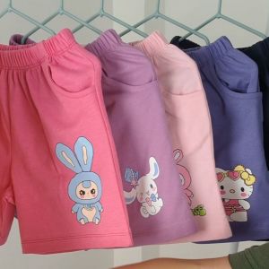 Quần đùi cotton cho bé gái quần cho bé gái 13-33kg mát mẻ dịu êm cho mùa hè oi nóng