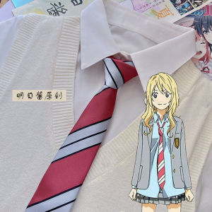 ผ้าพันคอไหมลายทางสไตล์ญี่ปุ่นสำหรับใส่ทำงานในฤดูใบไม้ผลิและฤดูร้อนสำหรับผู้ชาย ทรงปกติ วัสดุผ้าไหม ปี 2023