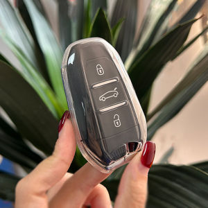 TPU Car Key Case Cover Shell Fob for Peugeot 2008 3008 4008 5008 308 408 508 Citroen C1 C2 C4 C6 C3-XR Picasso Grand DS3 DS5