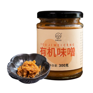 Organic Fermented Miso Paste 300g Can Instant Noodles Seaweed Soup Flavor Enhancer Traditional Japanese Cuisine Condiment