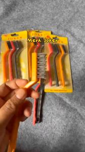 Sikat Kawat Mini Sikat Kuningan Nylon Besi Set isi 3pcs