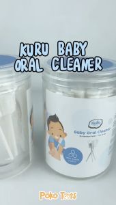 Kuru Baby Oral Cleaner 30pcs Pembersih Lidah Gigi Gusi Mulut Bayi
