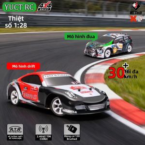 Xe Điều Khiển Từ Xa WLtoys K969 1/28 Mini Drift 4WD Tốc Độ Cao Địa Hình Đồ Chơi Đua Xe Hợp Kim Dành Cho Trẻ Em Quà Giáng Sinh