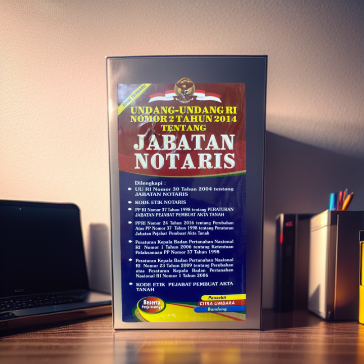 Undang Undang RO Nomer 2 Tahun 2014 Tentang Jabatan Notaris | Lazada ...