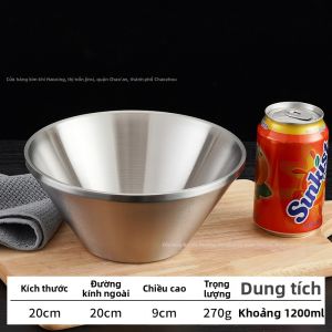 Bát Súp Cách Nhiệt Inox