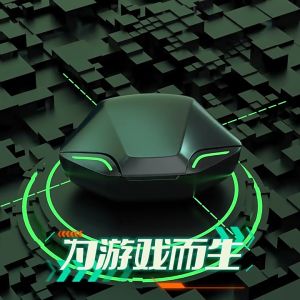 ฟัง TWS บลูทูธ ชุดหูฟังสำหรับ PUBG แฝงต่ำ หูฟังโหมดคู่ เสียงเบสสเตอริโอรอ