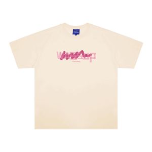 Wassup ฤดูร้อน สไตล์ใหม่ หลวม เสื้อยืดแขนสั้นคอกลมพอดีผู้หญิง ลำลอง รูปแบบสร้างสรรค์ที่สะดวกสบาย ผ้าฝ้าย เสื้อท่อนบน