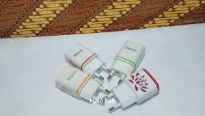 Adaptor Charger Agiler 2 USB Charger Murah Kondisi Normal