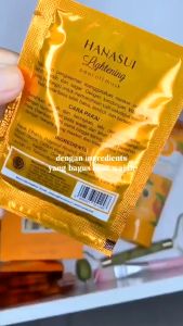 Hanasui Naturgo Masker Lumpur Wajah 1 BOX isi 10pcs