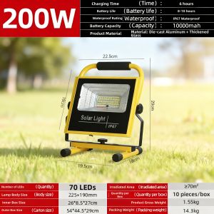 DIANJIA | Handheld Emergency Waterproof Outdoor Floodlight