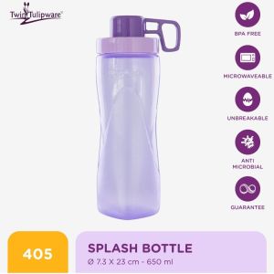 botol minum splash Bottle 650 ml Tulipware