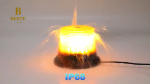 HOL DC12V-24V Car Truck Magnetic Warning flash beacon Strobe Emergency light Police lights lamp