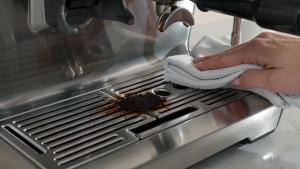 Coffee Brush Espresso Coffee Machine Cleaning Brush Machine Coffee Grime Cleaning Brush Plastic Handle Cleaner Tool