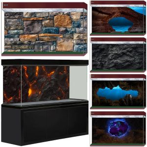 Aquarium 3D Background Sticker: A High-definition Wall Series Mural Poster Supporting Various Sizes And Picture Customization
