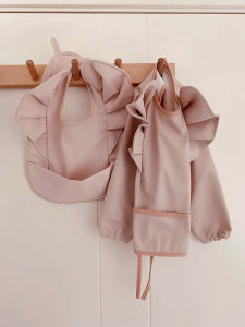 SHENGFEILA | Stylish Floral-edge Feeding Bib