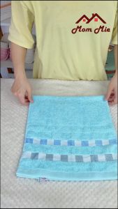 Khăn tắm gội đầu lau mặt vải cotton kích thước 72 x 33cm - F005