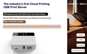 WiFi Bluetooth USB Print Server – Upgrade USB Printers to Wireless Cloud & Remote Printing API & MQTT Supported