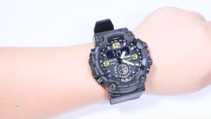 Jam Tangan Pria SKMEI Digital Analog 1637 Black Water Resistant 50m