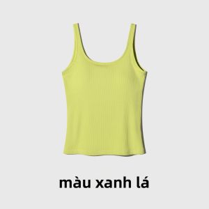 Mooti | Áo hai dây có đệm ngực co giãn tôn dáng