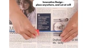 🇸🇬 [Clearance Sale] Multifunction Bi-directional Paper Trimmer Cutter Multiple Cutting Blades Portable Scrapbooking Tool