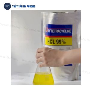 Oxytetracycline Hcl 99% ks ba ba nấm ghẻ lở phù sưng đỏ cổ mai gan thận mủ mù mờ mắt đốm trắng xuất huyết nấm thủy mi