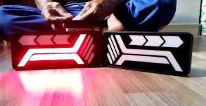 Stoplamp Mobil Pickup Variasi Lampu Belakang Mobil Pick-up (GRAN MAX ESPASS TAFT HILINE HIJET1000)