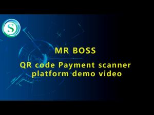 1D 2D QR code Barcode Scanner Omnidirectional Hands-Free Bluetooth for POS Shop Store Payment paynow