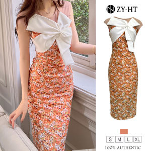 ZYHT ล้างสต๊อก 299บาท เดรสผู้หญิง ชุดราตรี เดรสเกาโอก เดรสไปงานแต่ง ชูดไปทะเล เดรสลายดอก ชูดออกงาน เดรสเซ็กซี่ เดรสเกาหลี เดรสออกงาน รวม EraVogue 10058