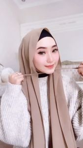 PROMO Jilbab / Hijab Pashmina TALI Instan Diamond - Pasmina Kerudung Instan Tali